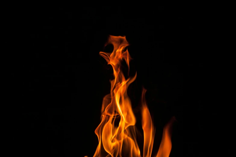 a close up of a fire in the dark, by Jan Rustem, visual art, profile image, stacked image, high quality upload, fire red