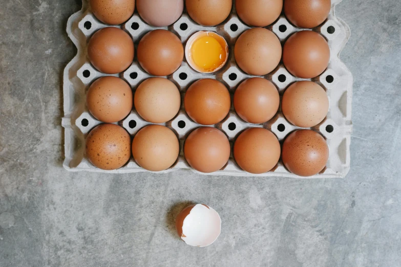 a bunch of eggs sitting on top of a table, listing image, filling the frame, thumbnail, flatlay