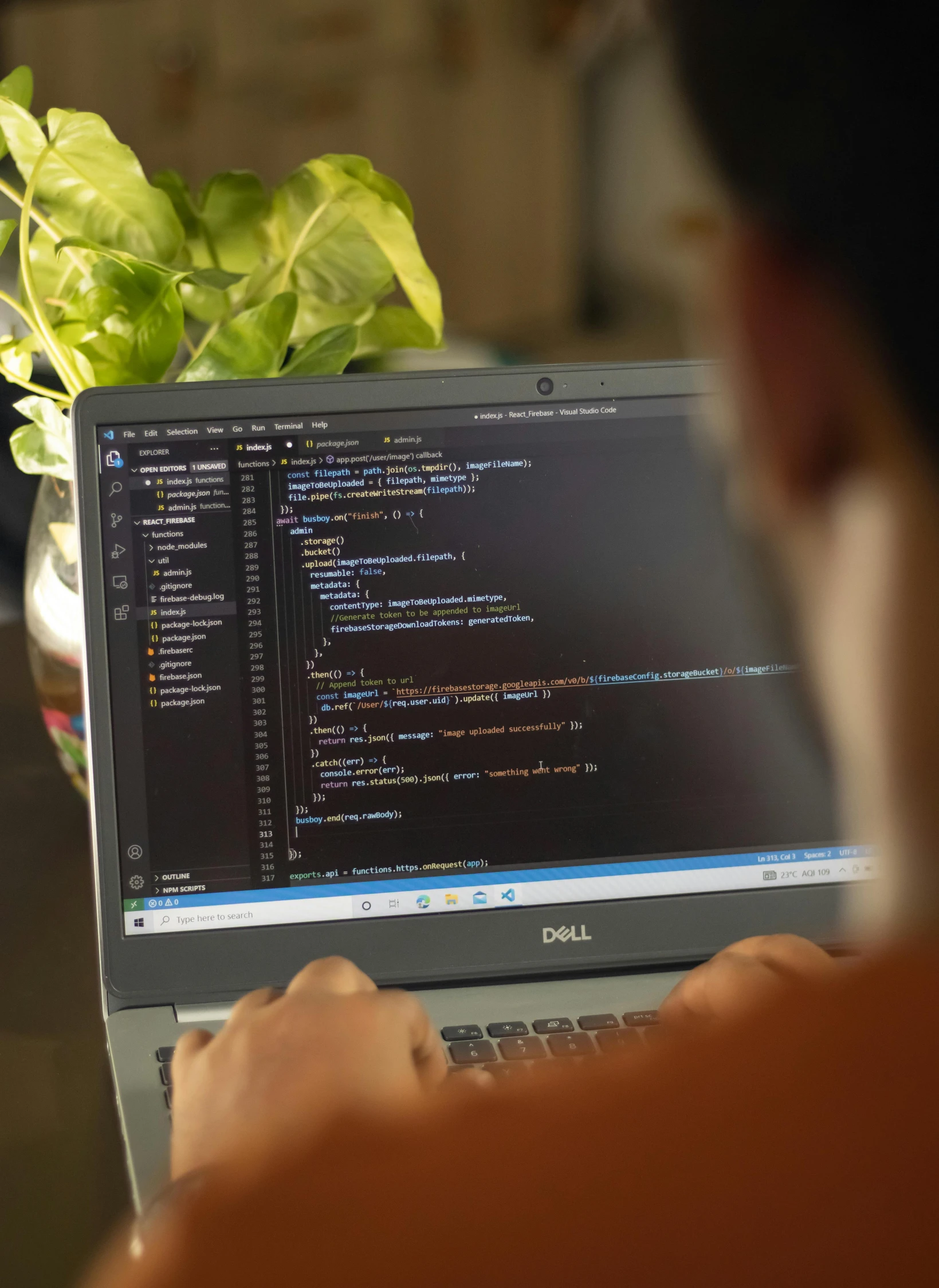 a person sitting in front of a laptop computer, angular features, computer code, thumbnail, profile image