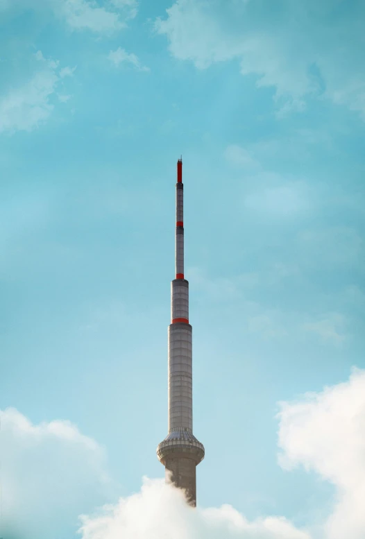 a tall tower sitting in the middle of a lush green field, inspired by Beeple, unsplash, postminimalism, tokyo city, clemens ascher, lead - covered spire, photo - realistic )