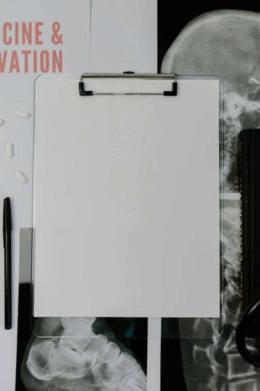 a clipboard sitting on top of a table next to a pair of scissors, a drawing, by Sven Erixson, unsplash, visual art, salvation, art station front page, elevation, looking serious