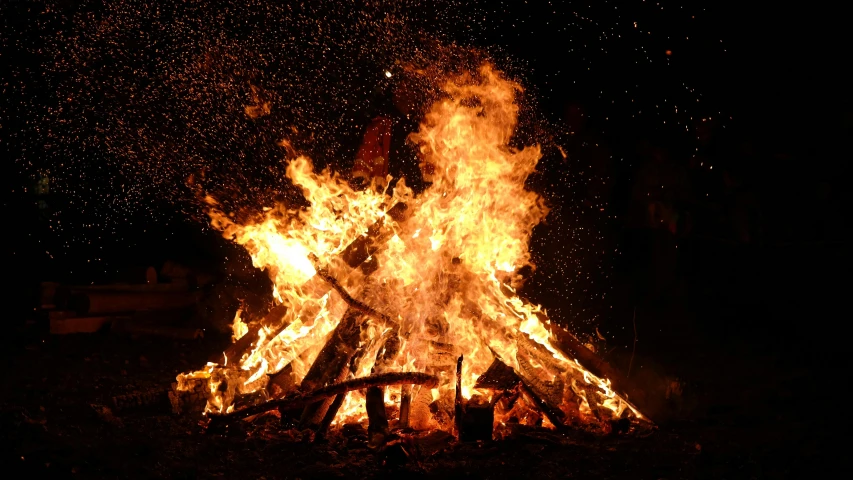 a person that is standing in front of a fire, hurufiyya, avatar image