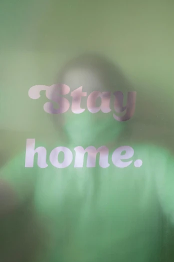 a blurry image of a man in a green shirt, an album cover, by Nathalie Rattner, see through glass hologram mask, sweet home, 256x256, slay