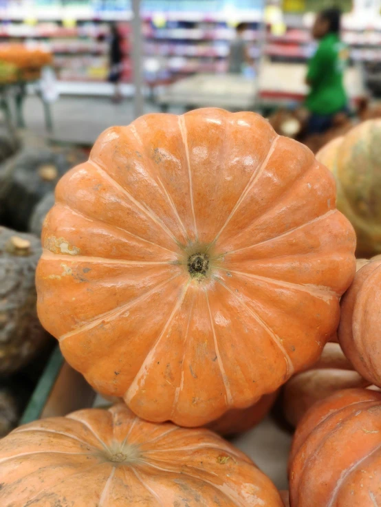 a pile of pumpkins sitting on top of a table, by Robert Richenburg, reddit, square, organic detail, vivid)