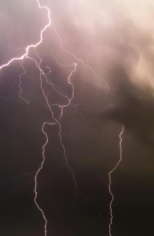 a lightning bolt hitting through a cloudy sky, by Daniel Taylor, pexels, lightshow, closeup!!!!!, electrical arcs, dramatic lighting - n 9