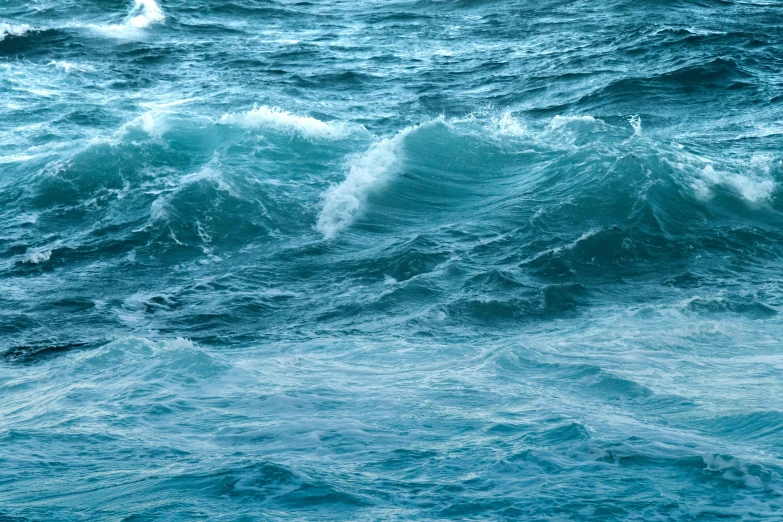 a close up of a body of water with waves, pexels, hurufiyya, scylla and charybdis, a ship lost in a storm, blue, manly