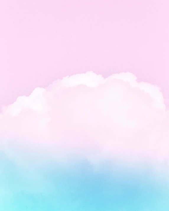 a cloud in the sky with a pink and blue background, avatar for website, instagram post, pastel clothing, pastel overflow