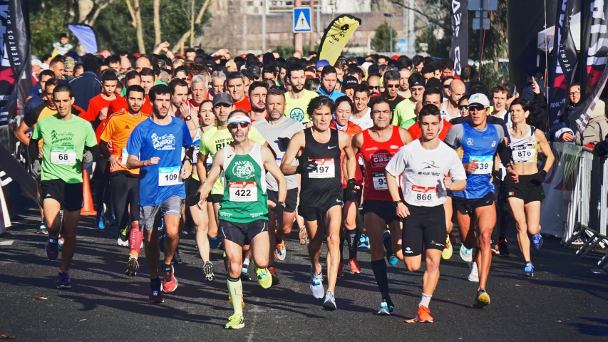 a group of people running in a marathon, by Giorgio Cavallon, 4k photo”, panel, 15081959 21121991 01012000 4k