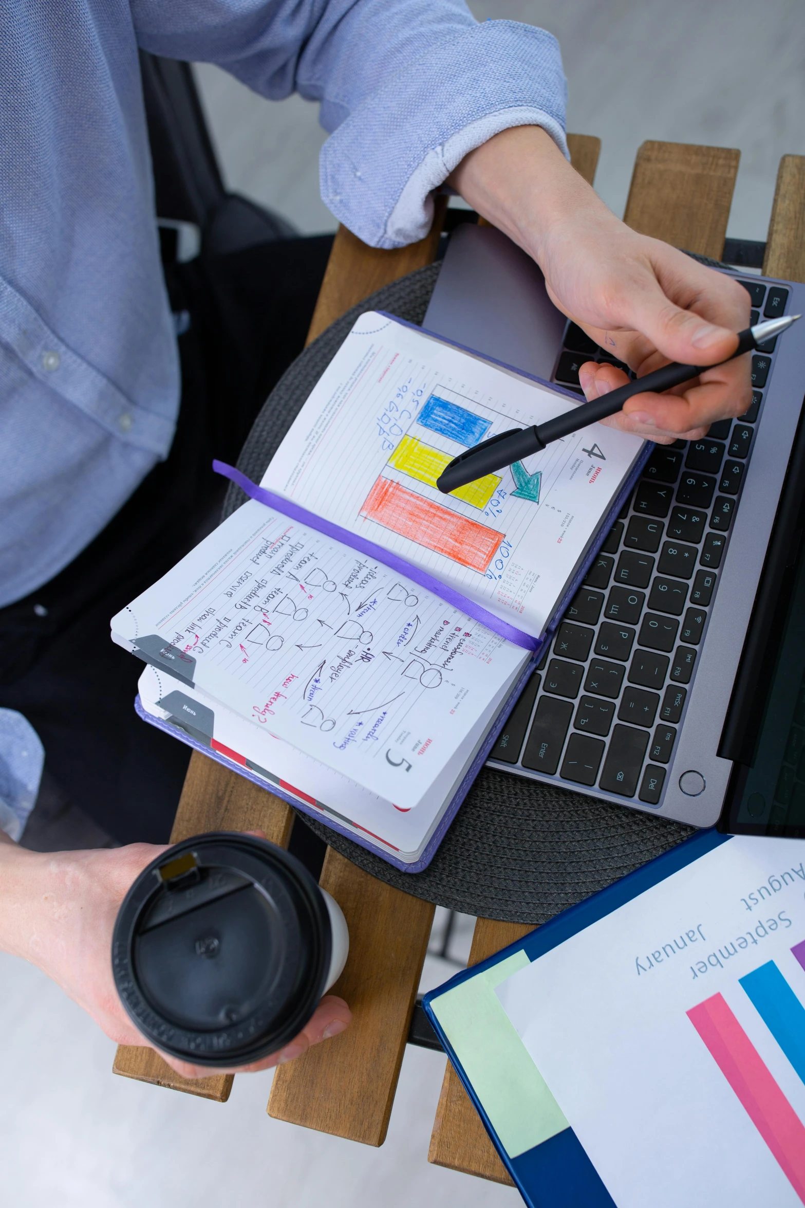 a person sitting at a table working on a laptop, analytical art, found scribbled in a notebook, 2019 trending photo, designer product, rectangle