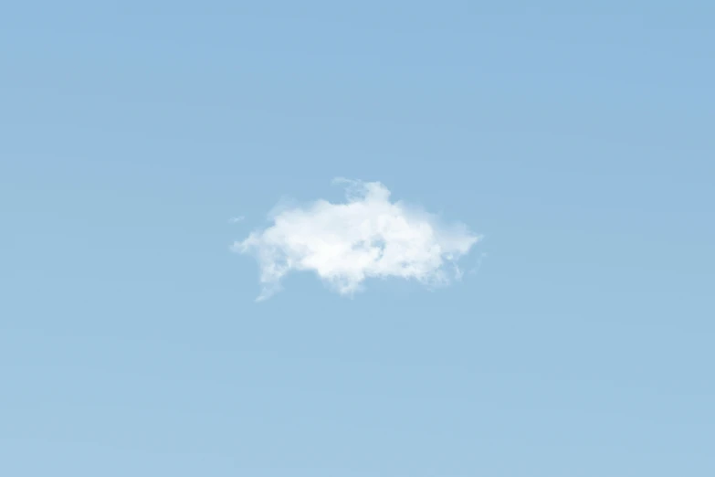 a single cloud in the middle of a blue sky, inspired by Rene Magritte, unsplash, conceptual art, rinko kawauchi, john pawson, trailing white vapor, ignant