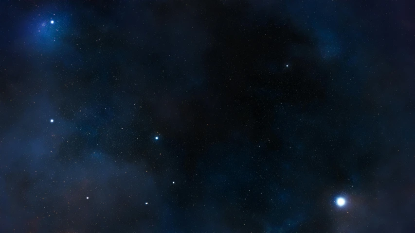 a group of stars that are in the sky, pexels contest winner, space art, high quality topical render, dark blue mist, game texture, background ( dark _ smokiness )