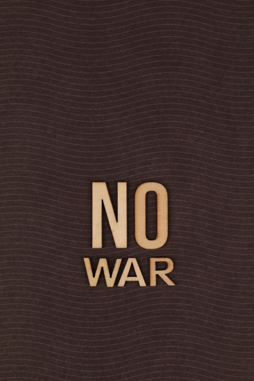 a book with no war written on it, an album cover, by Gavin Nolan, unsplash, brown, oscar niemeyer, graphic detail, demur