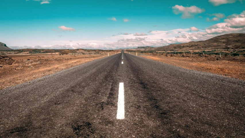 an empty road in the middle of nowhere, an album cover, by Jesper Knudsen, unsplash, multiple stories, runway, low-angle shot, instagram post