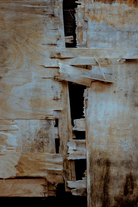 a red fire hydrant sitting on the side of a building, an album cover, inspired by Richter, unsplash, wood texture, close-up print of fractured, 144x144 canvas, carpenter