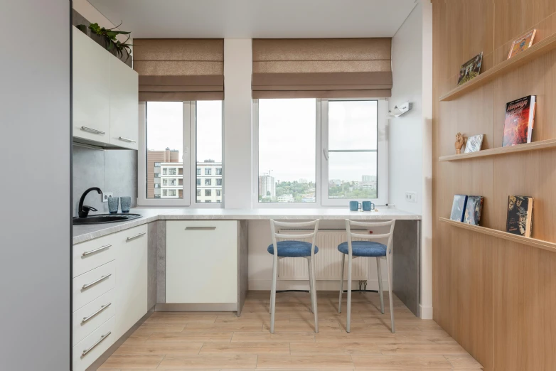 the kitchen is clean and ready for us to use, unsplash, superflat, city views, hasbulla magomedov, profile image, small bedroom