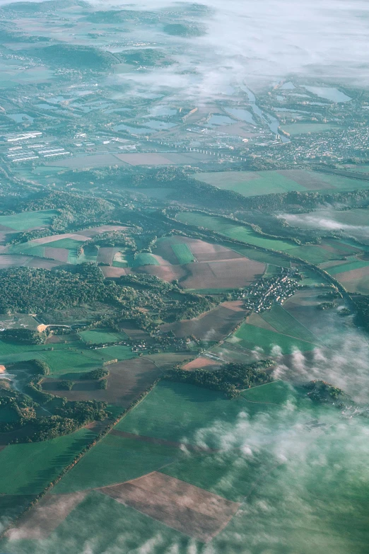 a view of the countryside from an airplane, by Peter Churcher, spacehip lands, low level, lightweight, in 2 0 1 8