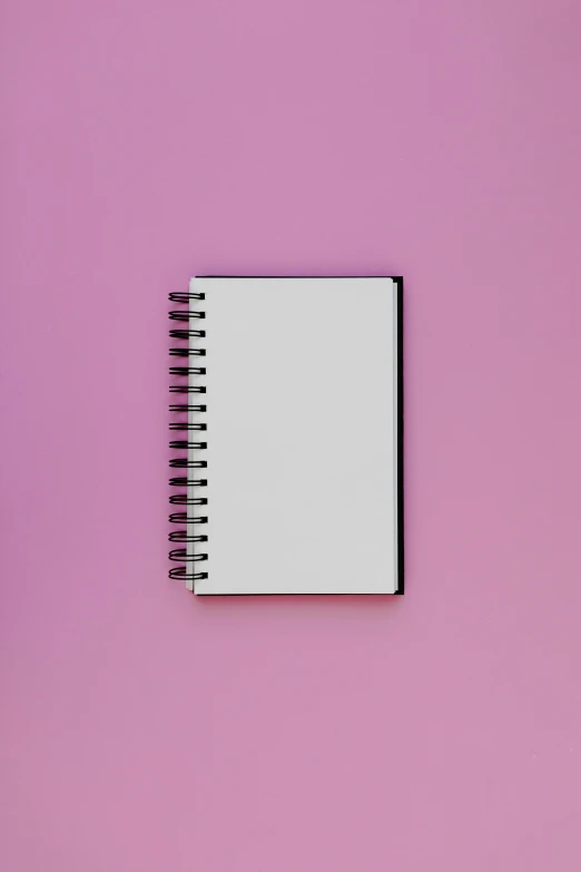 a blank notebook on a pink background, trending on unsplash, 15081959 21121991 01012000 4k, schematic in a notebook, front portrait, no - text no - logo