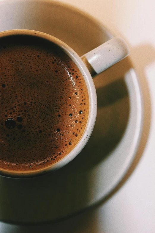 a cup of coffee sitting on top of a saucer, up-close, multiple stories, thumbnail, moroccan