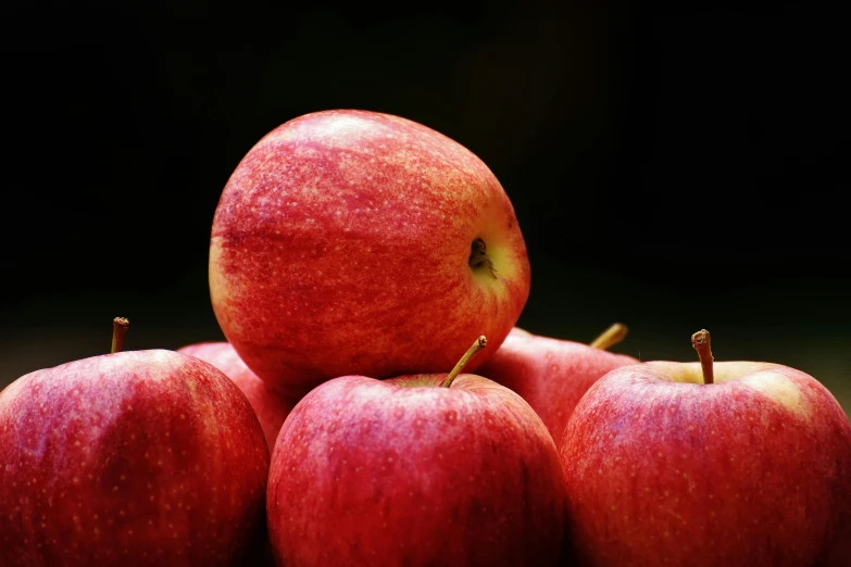 a pile of red apples sitting on top of each other, pexels, award-winning crisp details”, rectangle, robotics, profile pic