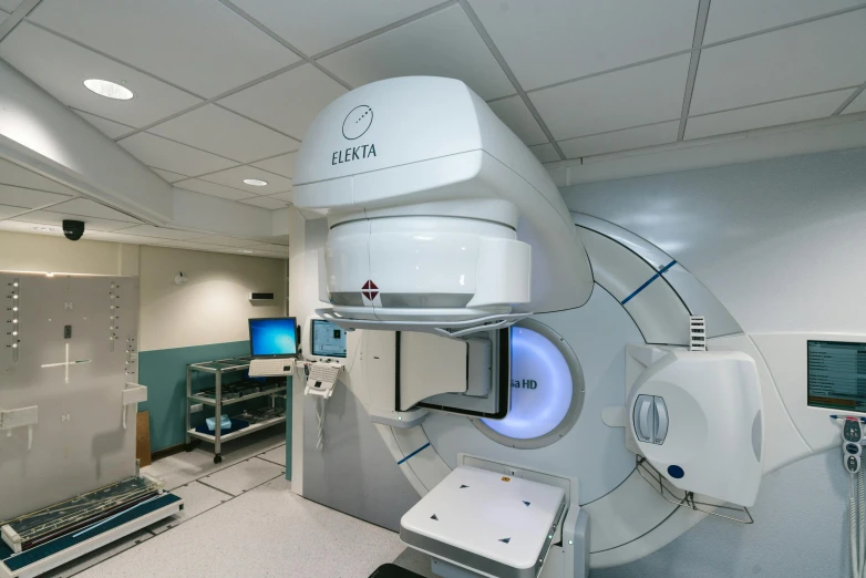 the mri room is clean and ready to be used, a portrait, profile image, plexus, fan favorite, laser turret