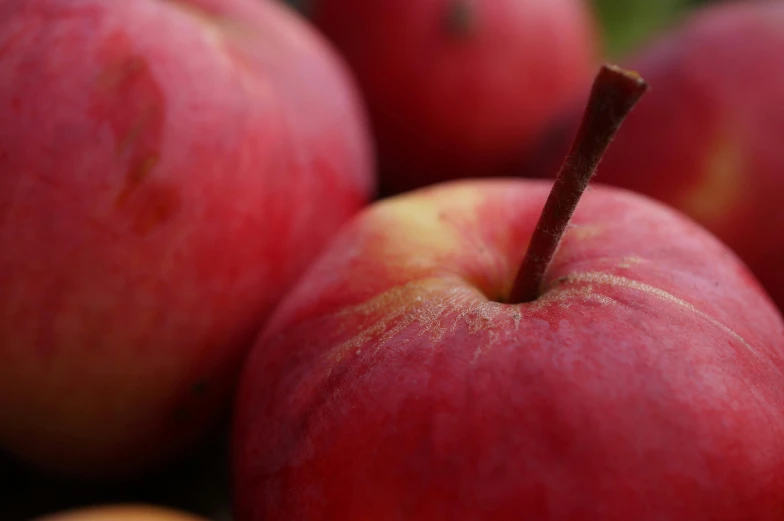 a pile of red apples sitting on top of a table, by Tom Bonson, unsplash, 15081959 21121991 01012000 4k, close up of iwakura lain, middle close up, pink