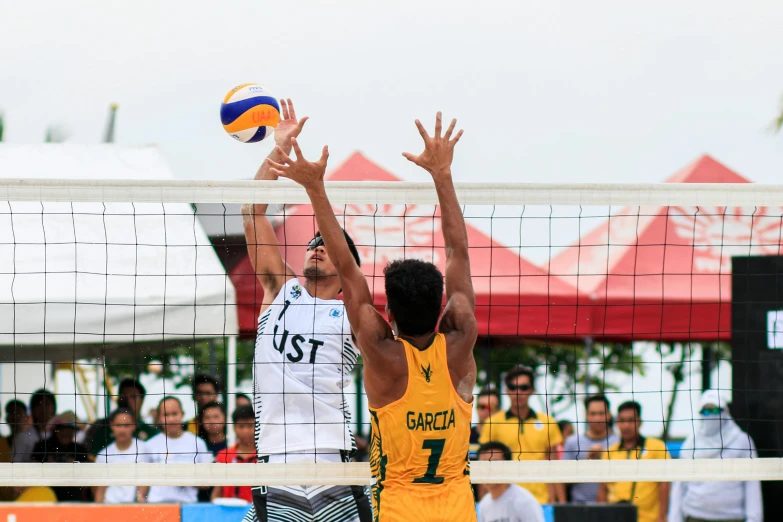 a group of people playing a game of volleyball, unsplash, visual art, square, sleeveless, ramil sunga, closeup photograph