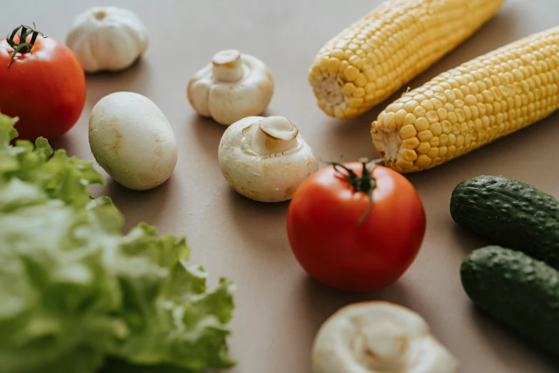 a bunch of vegetables sitting on top of a table, detailed product image, fan favorite, extra crisp image, cardboard