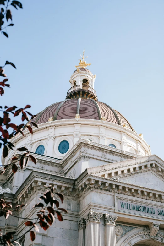 a large building with a clock on top of it, inside a dome, california, profile image, politicians