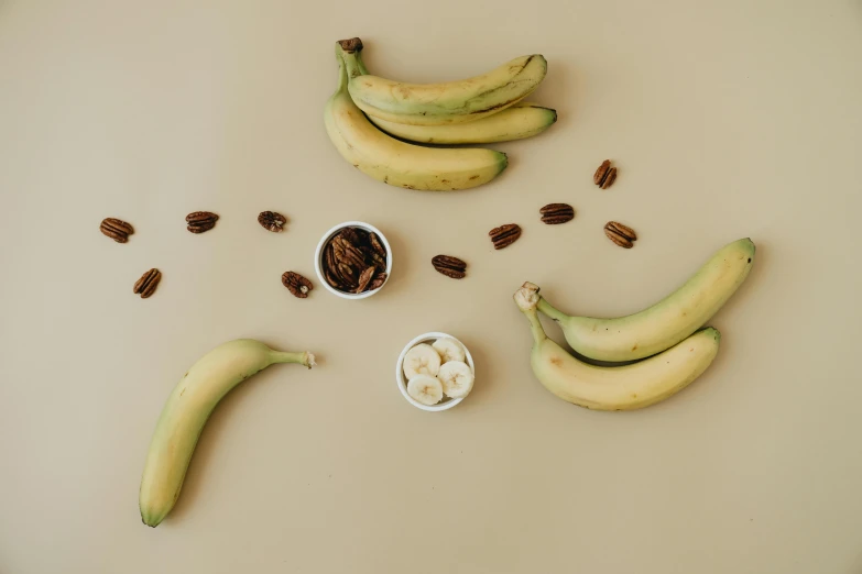 a bunch of bananas sitting on top of a table, product image, full product shot, reverse, listing image