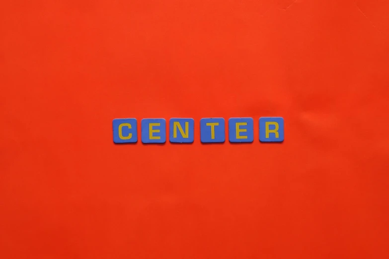 a close up of the word center on a red background, flickr, color aerial photo drone, clemens ascher, 15081959 21121991 01012000 4k, instagram post