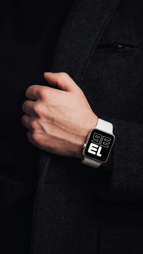 a close up of a person wearing a watch, inspired by Eero Snellman, unsplash, twitch emote, square, low quality photo, ilustration