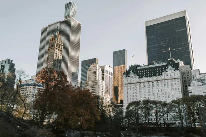 a river running through a city next to tall buildings, unsplash contest winner, art nouveau, central park, in the style wes anderson, group photo, white buildings