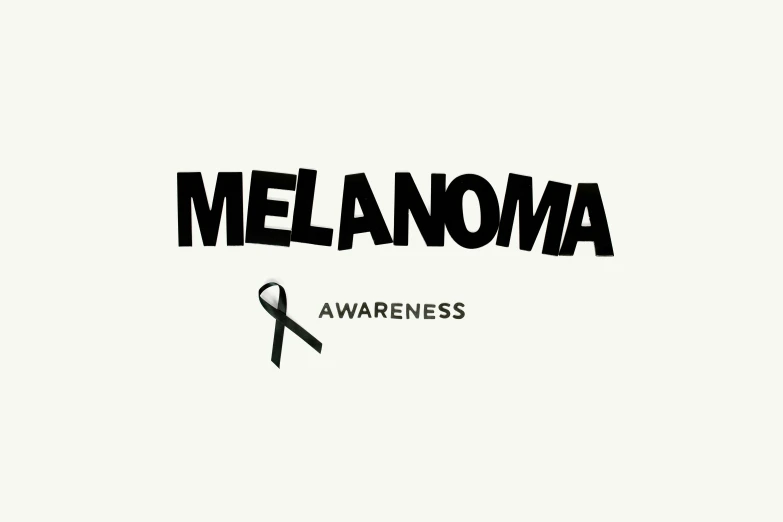 a black and white logo for melanoma awareness, by Winona Nelson, instagram, dada, terence mckenna, cortana, けもの, rihanna