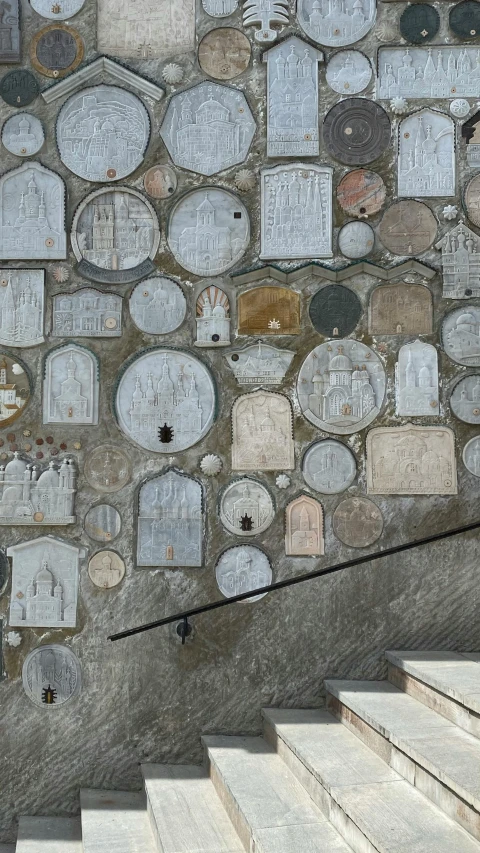 a man flying through the air while riding a skateboard, inspired by Taddeo Gaddi, concrete art, 9 steel barrels in a graveyard, photograph from above, decorative panels, architectural plan