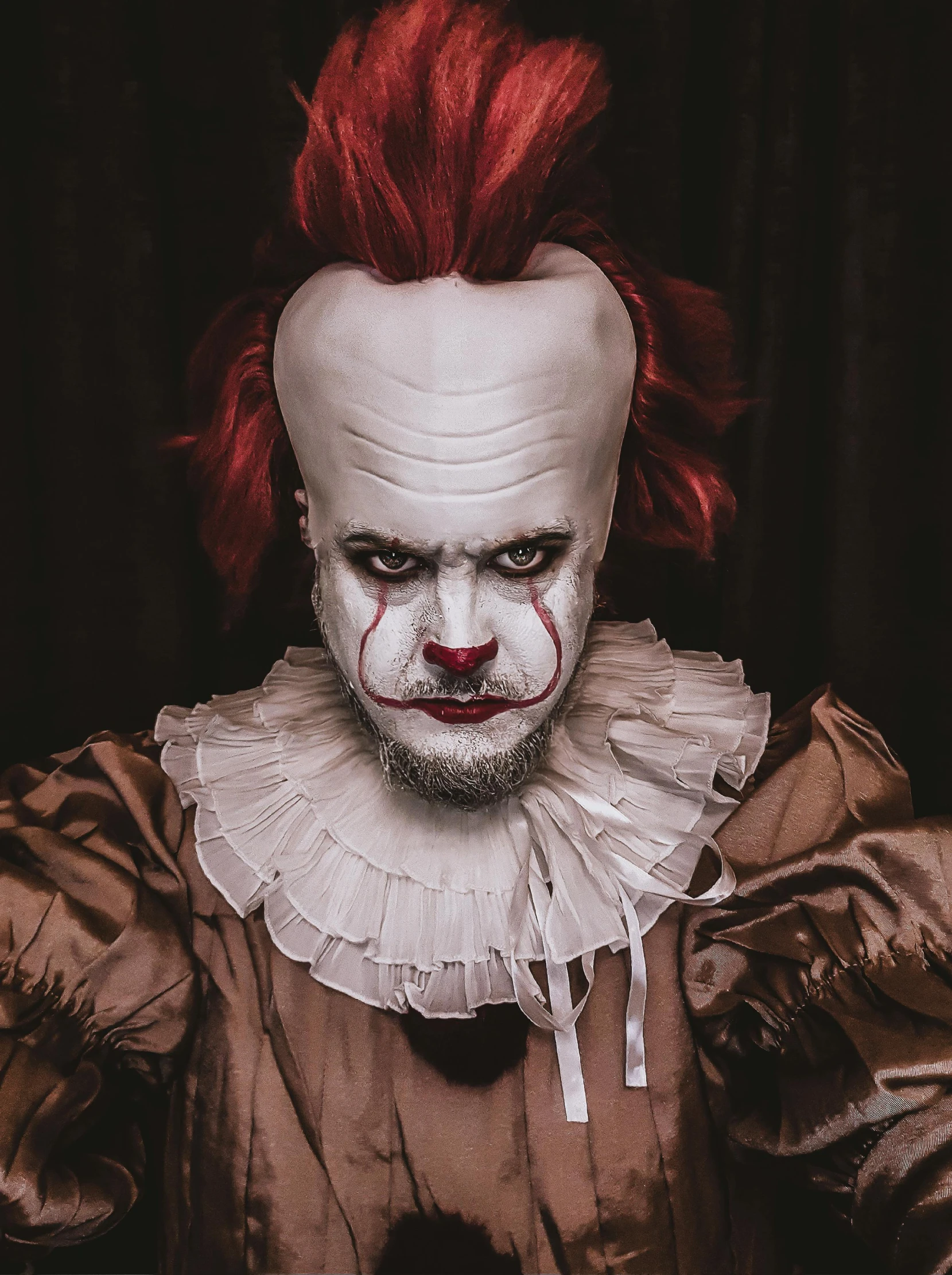 a penny penny penny penny penny penny penny penny penny penny penny penny penny penny penny penny penny penny penny penny penny penny penny penny penny penny penny, a portrait, by Daniel Lieske, reddit, pennywise theme, profile pic, high quality photo, portrait mode photo