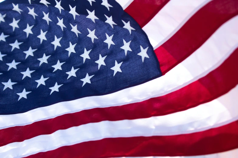 a close up of a large american flag, pexels, instagram post, profile image, full frame image, digital image