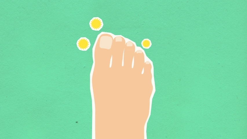 a drawing of a foot with dandelions coming out of it, an illustration of, oily skin, shaded flat illustration, nimble, cooling