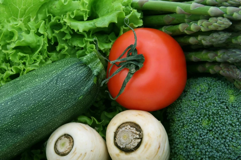 a bunch of vegetables sitting on top of a table, a picture, avatar image, no cropping, lush green, teaser