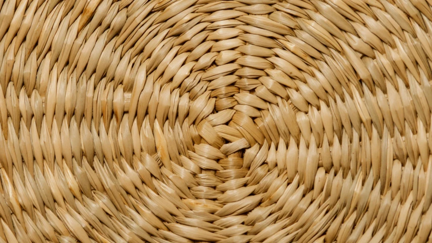 a close up view of a woven basket, an album cover, trending on pexels, circle iris detailed structure, tan, high grain, whorl
