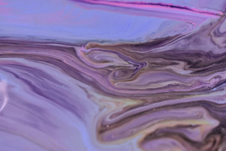a close up of a liquid substance on a surface, trending on pexels, process art, purple tornado, earth and pastel colors, music video, detailed impasto