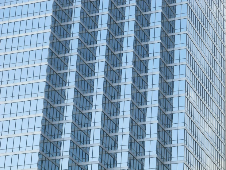 a clock mounted to the side of a tall building, a picture, inspired by Andreas Gursky, pexels contest winner, op art, blue reflections, steel window mullions, stacked image, square lines