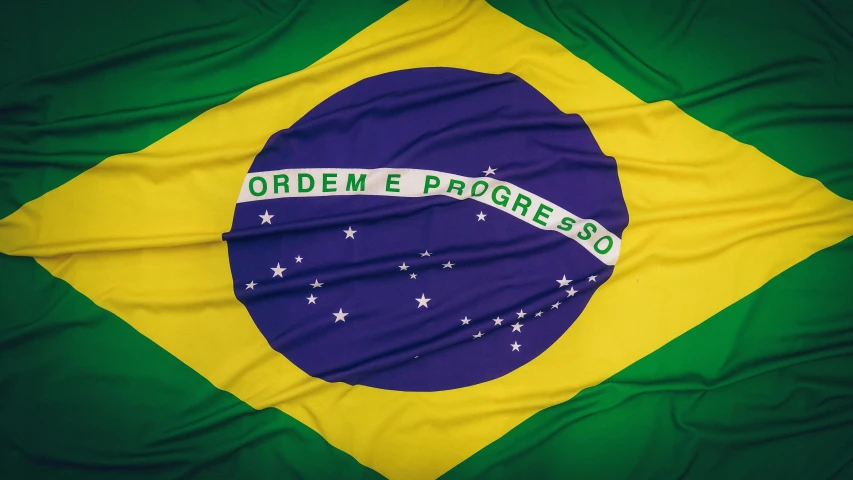 the flag of brazil waving in the wind, an album cover, instagram, 9 9 designs, 8k resolution”, a dream, julian ope