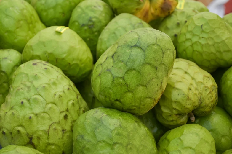 a pile of green fruit sitting on top of a table, laputa, avatar image, close up image, thumbnail