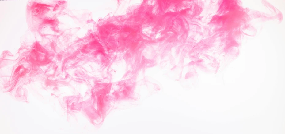 a pair of scissors sitting on top of a piece of paper, pink smoke, abstract white fluid, with a white background, unsplash transparent fractal