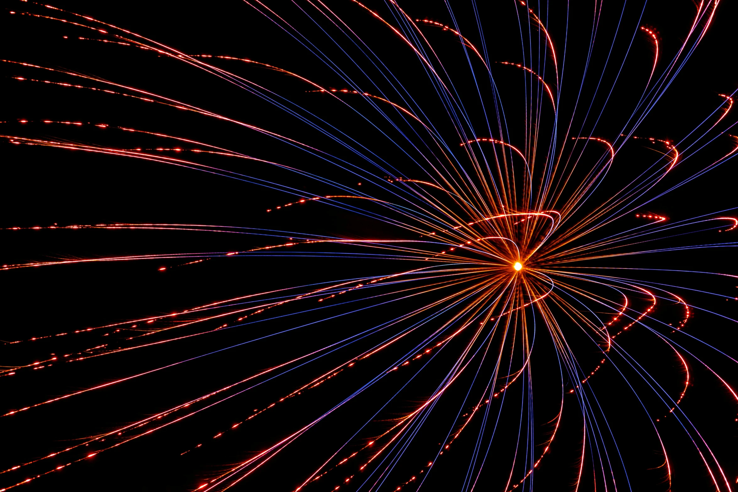 a close up of a firework in the night sky, by Jan Rustem, rounded lines, patriotic, 3 4 5 3 1, inspiration