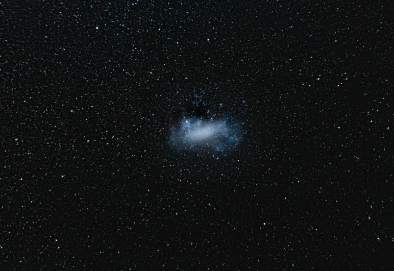 a cluster of stars in the night sky, an album cover, square, blob, very grainy image, imgur