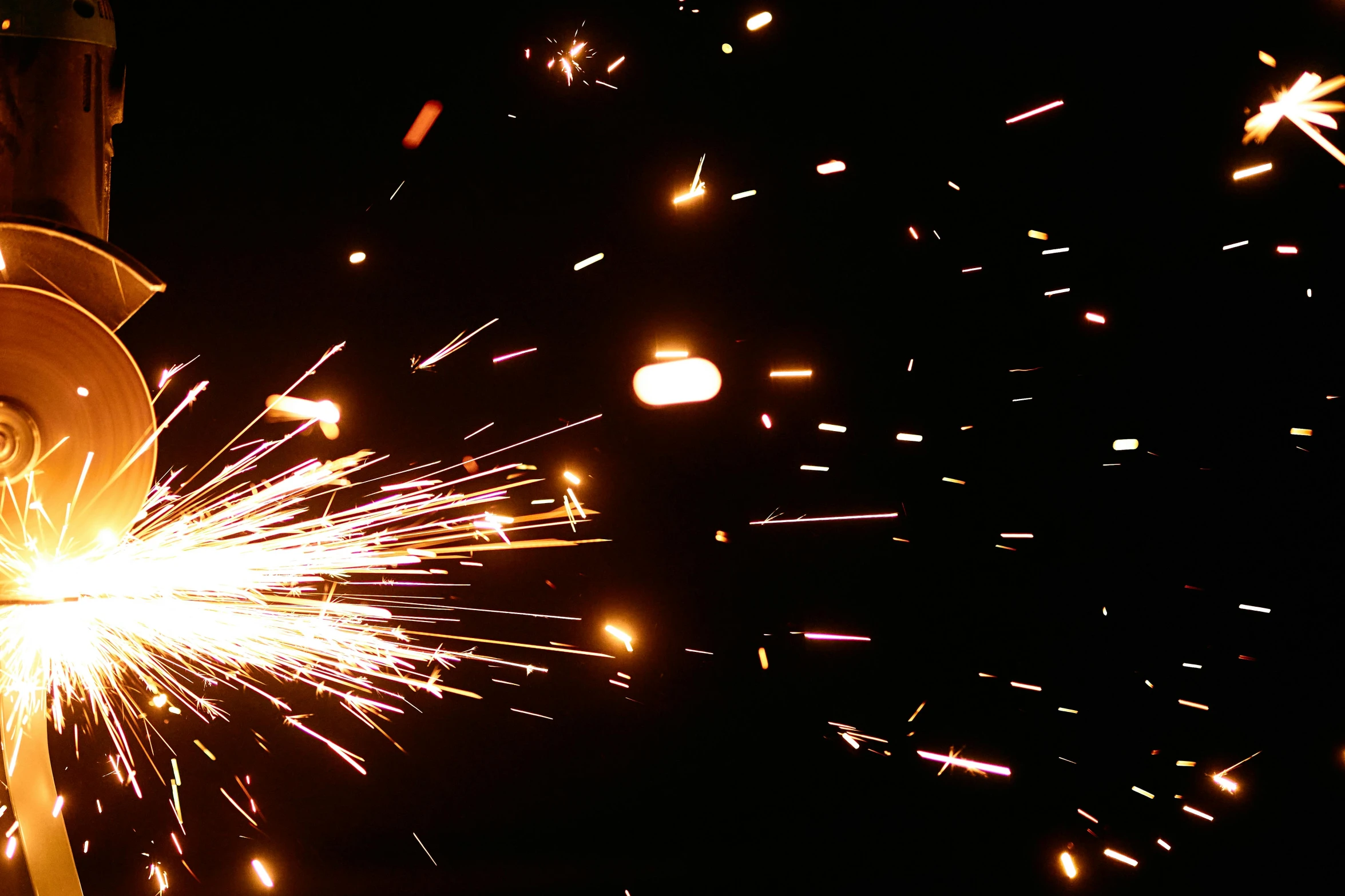 a close up of a person holding a sparkler, pexels, hurufiyya, welding torches for arms, avatar image, confetti, thumbnail