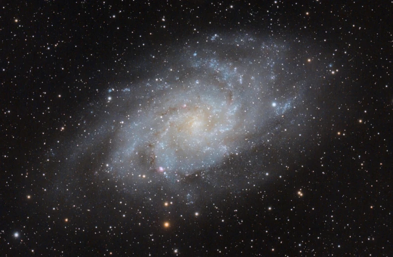 a spiral galaxy with stars in the background, a portrait, by Dave Allsop, fan favorite, full frame image, space telescope, up close image
