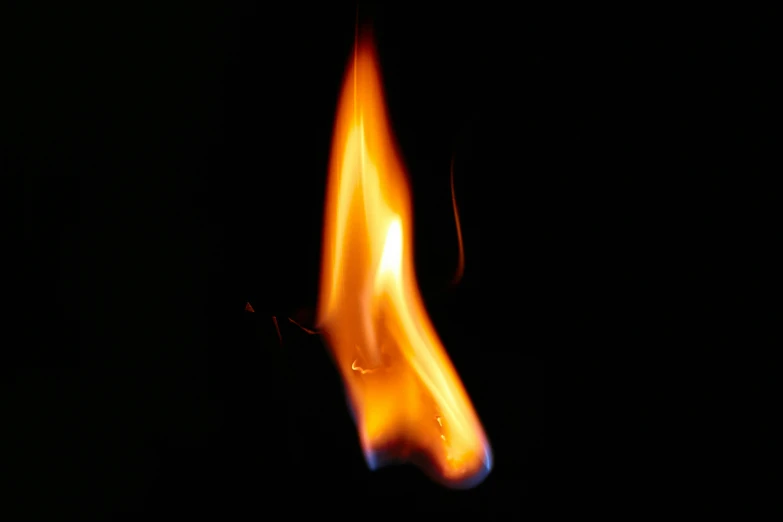 a close up of a lit candle in the dark, human torch, profile image, digital image, kodak photo