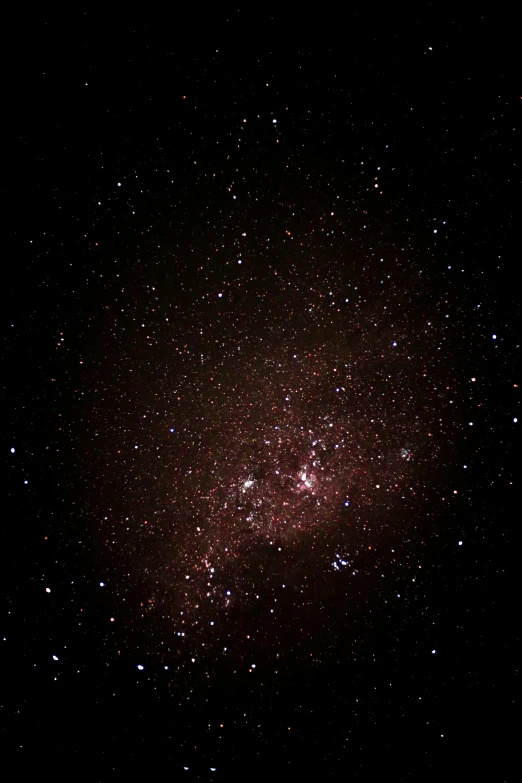 a dark sky filled with lots of stars, a microscopic photo, flickr, 2 4 mm iso 8 0 0 color, brown, cell phone photo, rectangle
